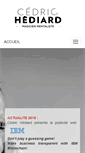 Mobile Screenshot of cedriclemagicien.com